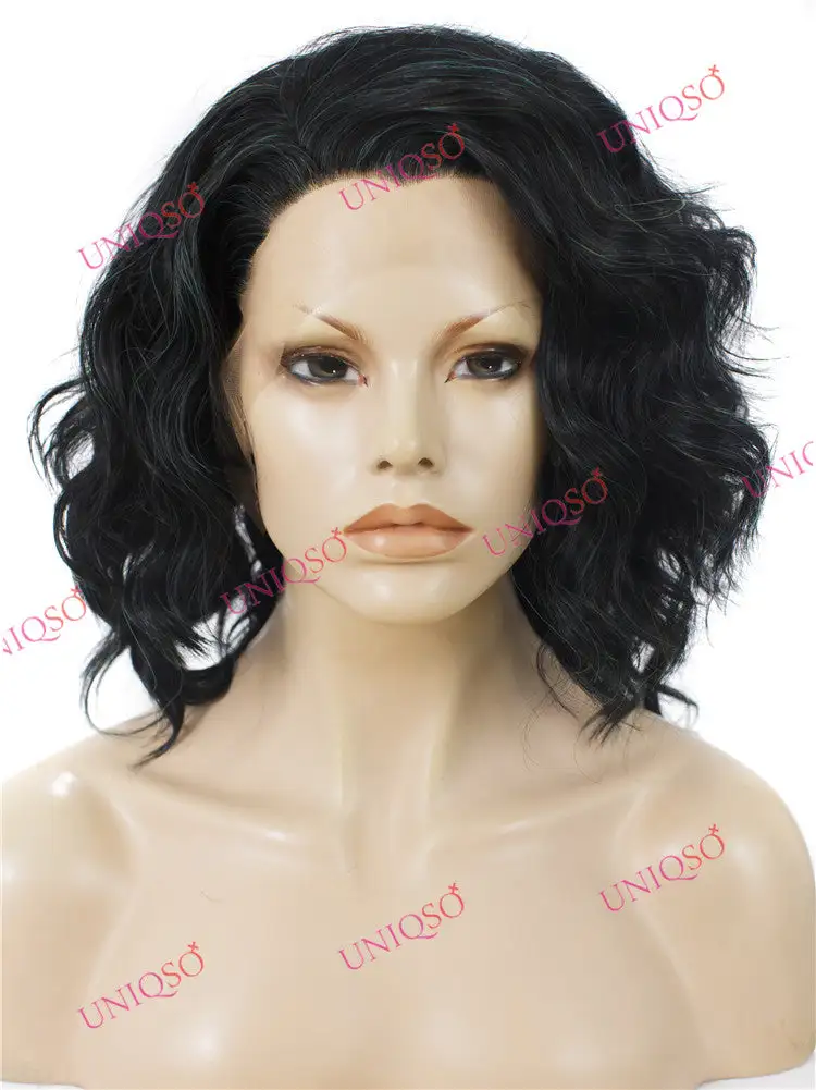 Celebrity Wig Premium Wig - Fluffy Black Lace Front