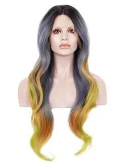 Celebrity Wig Premium Wig - Tricolor Luxe Lace Front Cocoa Roots