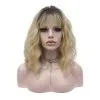 Celebrity Wig Premium Wig - Rooted Sunflower Fringe In Shoulder Length Wave Lace Front Wig