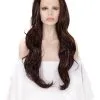 Celebrity Wig Premium Wig - Copper Blend Shiny Tinsel Lace Front Tinsel