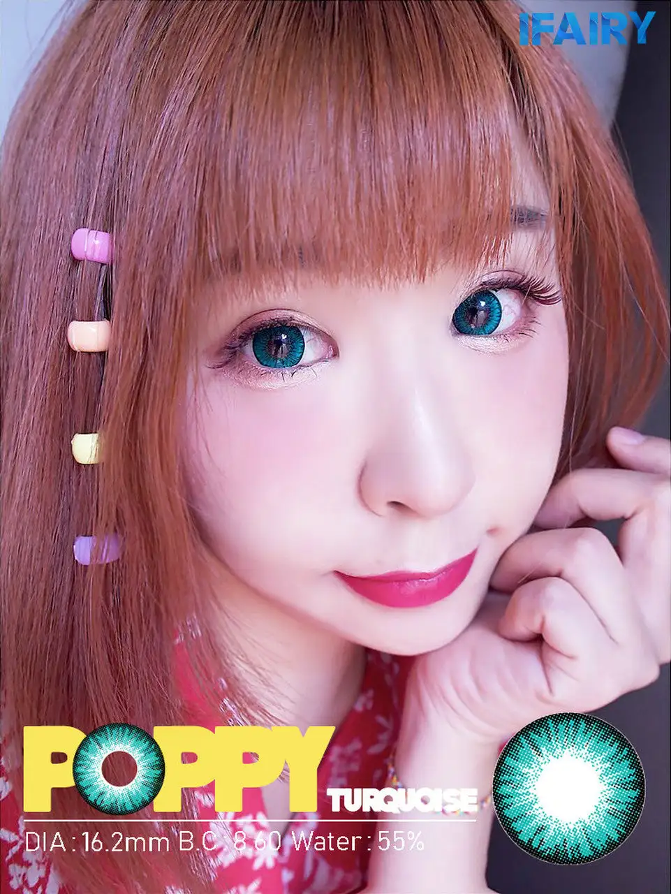 I.Fairy Poppy Turquoise - Image 2